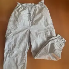repipi armario ナイロン カーゴパンツ ライトブルー S