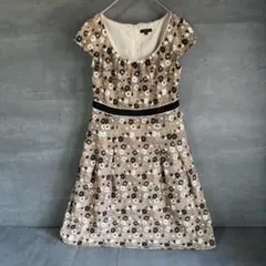 TOCCA トッカ 花柄刺繍 ワンピース 総刺繍 サイズ2 M 0814