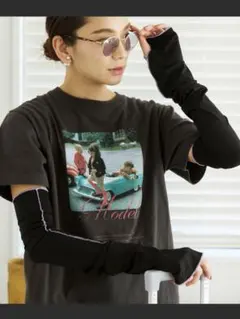 FREAK'S STORE UVカット さらっと接触冷感アームカバーのサムネイル