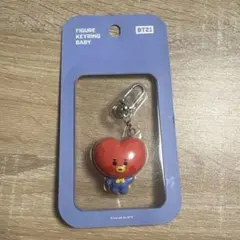 BT21 ハート型キャラクターキーホルダー