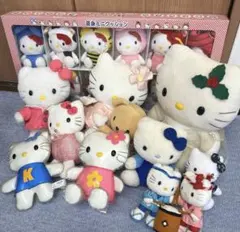 ハローキティ ぬいぐるみ まとめ売り 24体セット サンリオ レトロ