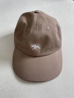 【POLO CHAMPS】刺繍ロゴキャップ　ベージュ