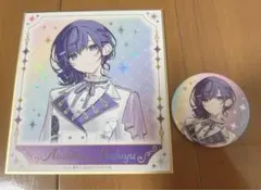 プロセカ5周年 感謝祭グッズ ミニ色紙 缶バッジ 朝比奈まふゆ