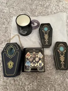 ツイステ オクタヴィネル寮 棺型 マルチポーチ　マグカップ　小物入れ　セット