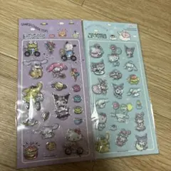 サンリオ　ボンボンドロップシール　キティ　クロミ　マイメロ