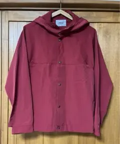 YAECA ヤエカ　ナイロンジャケット　サイズM ボルドー　赤　美品