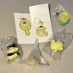 ポムポムプリン　カプセルトイ・ガチャガチャ6点セット