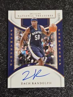 Zach Randolph National Treasures AUTO