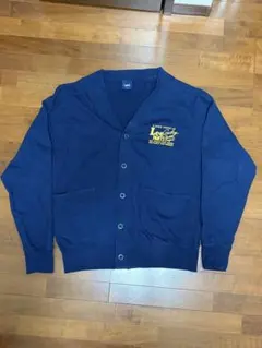 Lee ネイビー カーディガン Lサイズ