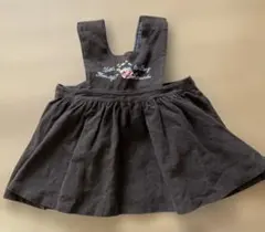 CORNEITUE ダークブラウン ジャンバースカート