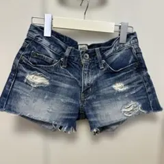 MOUSSYSデニムショートパンツ 24インチ
