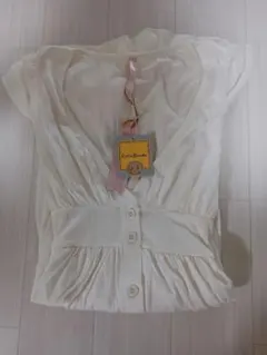 【新品】Cutie Blonde 半袖 チュニック ホワイトのサムネイル