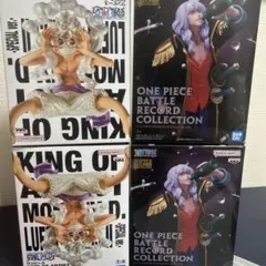 【新品未開封】ONE PIECE ルフィ、キャプテンジョン4体セット