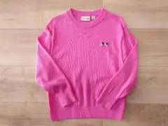 ⑦ ユニクロ ANYA HINDMARCH ピンク セーター 110