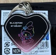 BLACKPINK ✖️MY MELODY ハート型キーホルダー