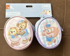 値下げ　香港ディズニー春日 ダッフィーフレンズ コイン入れポーチ2個セット