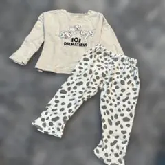 101匹わんちゃん パジャマセット 90cm