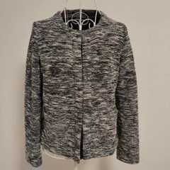 SHIPS ミックス系ノーカラージャケット