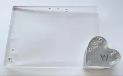 4月末まで【新品】未使用　Wedgwood ハート フォトフレーム