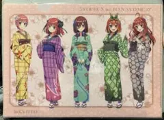 五等分の花嫁∬×映画村 リアルシスターズウォー・again A4クリアファイル