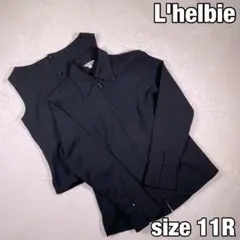 【L'helbie】チョッキ＆フルジップジャケット アンサンブル 11Rサイズのサムネイル