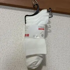 UNIQLO ホワイトソックス 3ペア 23-25cm