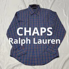 RalphLauren CHAPS チェック長袖シャツ　Mサイズ
