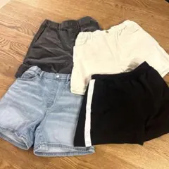 UNIQLO GU 140cm150cm 女の子 ショートパンツまとめ売り