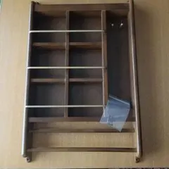 木製 ウォールシェルフ 壁掛け収納 ラック