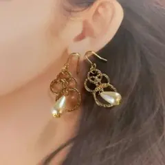 ハンドメイド　ピアス　No.25