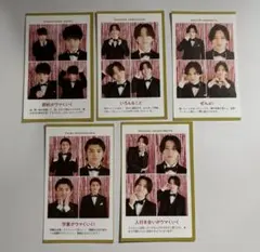 TVガイド　推しの証明写真　timelesz 新メンバーのみ