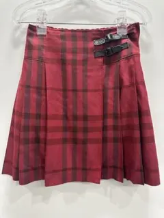 BURBERRY プリーツミニスカート チェック柄のサムネイル