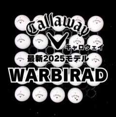 6※最新2025モデル キャロウェイ WARBIRD ロストボール24球のサムネイル