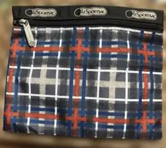LeSportsac ポーチ チェック柄