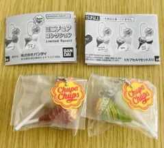 チュッパチャプス　ミニチュアコレクション　キャラメルポップコーン　クリームソーダ