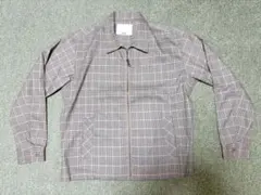 Sig FREAK'S STORE チェック柄 ジップアップ ブルゾン　Mサイズ