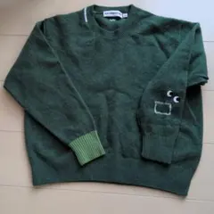 ユニクロ　アニヤ　セーター　ニット　xl グリーン