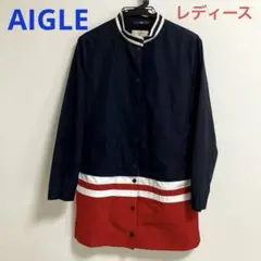 AIGLEエーグル　レディース　トリコロール2WAYジャンパー　M 即購入OK！のサムネイル