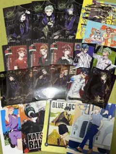 【中古】アニメ　クリアファイル　クリアポスター　ノンジャンル　まとめ売り　セット