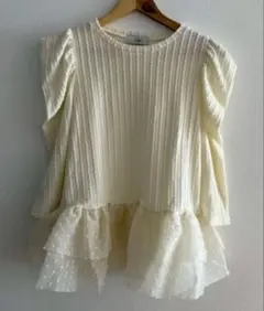 値下げ　Myu TuTuTシャツアイボリー