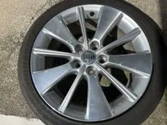 ゼロクラウン　アスリート純正アルミホイールタイヤ 225/45r18 スペアで トヨタ - 18クラウン ゼロクラウン スペアタイヤ 225/45R18 未使用 2本
