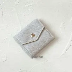 大人気 ミニポーチ ジュエリー アクセサリー コンパクト 旅行 グレー 新品