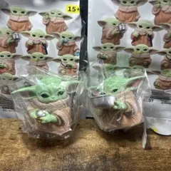マンダロリアン　ソフビパペットマスコット　グローグー　2個セット