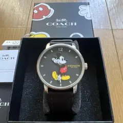 最終値下【レア】コーチ COACH ミッキーマウス　腕時計　正規品