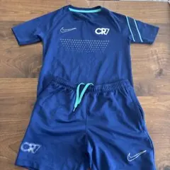 Nike CR7 ネイビー シャツとショーツセット