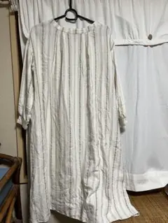 ストライプワンピース