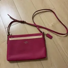 新品COACHコーチレディース ショルダーバッグ ピンクギャラリー 