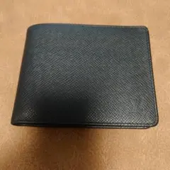 LOUIS VUITTON 二つ折り財布 ブラック