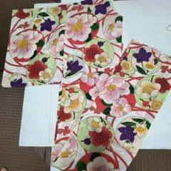 美品】Yukata 日本製 きもの道楽 浴衣 華やか 花柄 洗える浴衣 単品