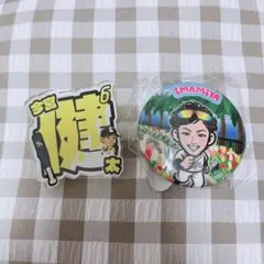 ソフトバンクホークス 今宮健太 缶バッジセット